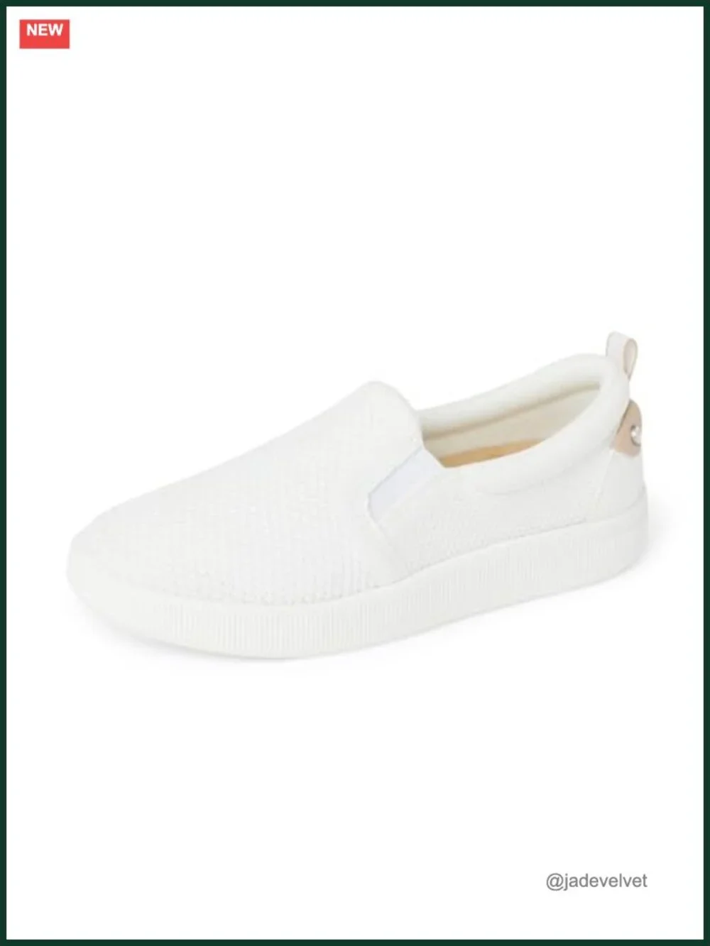 Coastal Slip-On Knit Sneakers Lightweight EVA Sole
